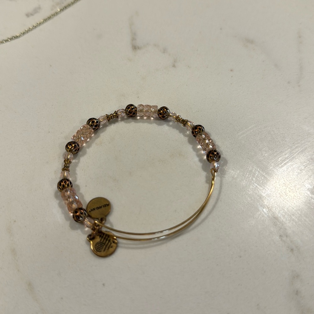 Beaded Alex and Ani bracelet